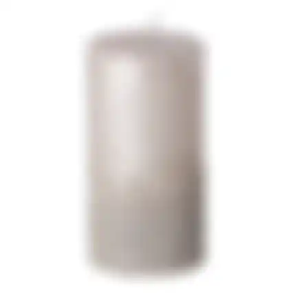 Kaars 70x130mm sand champagne