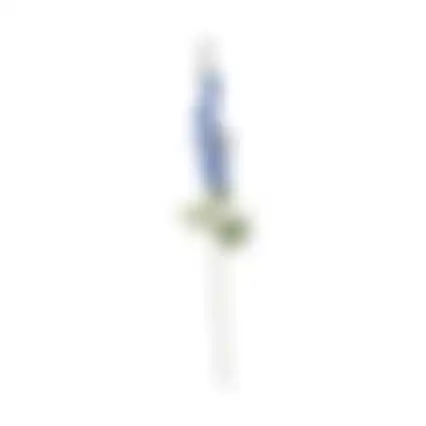 Bloem Delphinium blauw 78cm