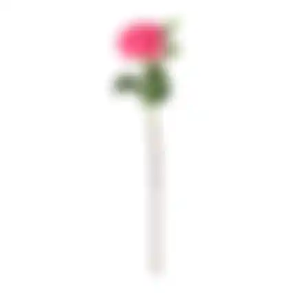 Bloem Peony roze 67cm