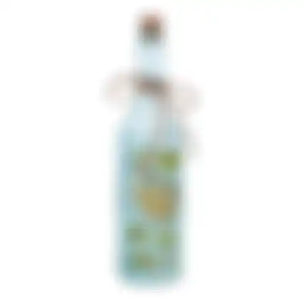 Fles deco LED lama luiaard 29cm