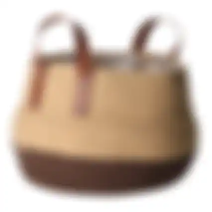 Mand Boitron 29cm jute-coffee