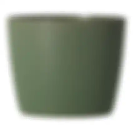 Pot Copa rond groen 10x11cm