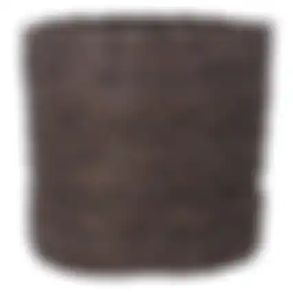 Mand grijs - h14xd14cm