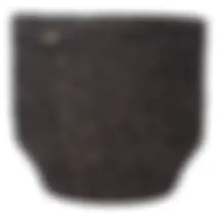 Mand zwart 18x18cm