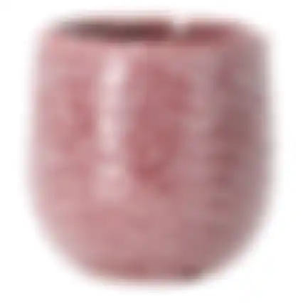 Pot keramiek roze 12x11cm nc