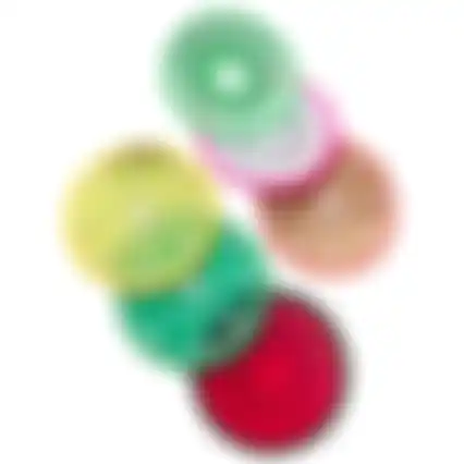 Onderzetter rond 16cm fruit 6ass nc
