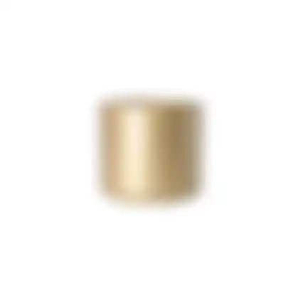 Pot Era rond goud relief 7x7cm