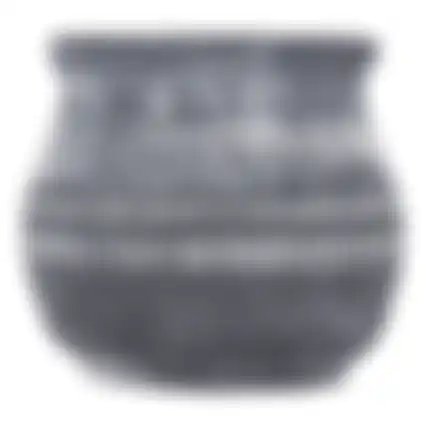 Pot Nagano 11cm grijs