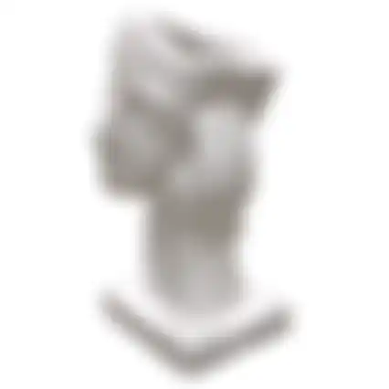 Pot gezicht wit