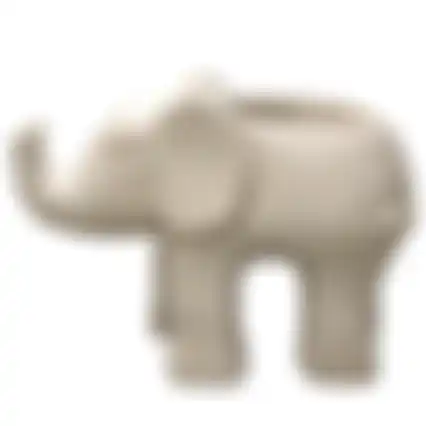 Pot olifant beige