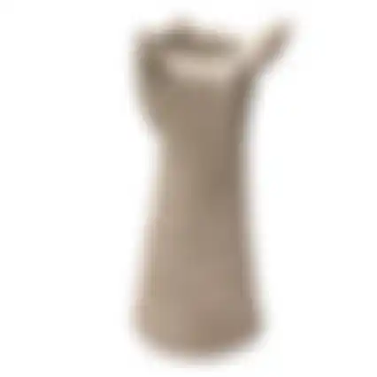 Pot giraffe wash brown 40cm