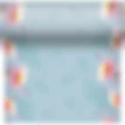 Loper Dunicel 40x480cm 3-in-1 Flowy Floral