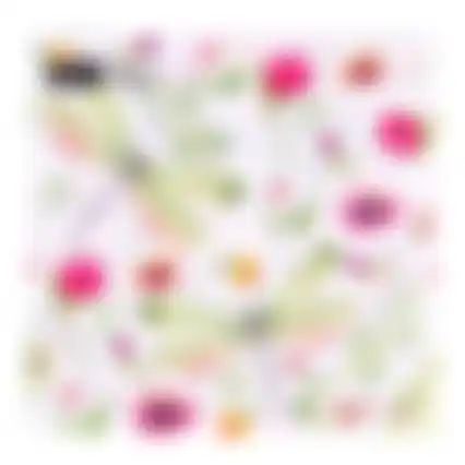 Servet 33x33cm summer field 20st
