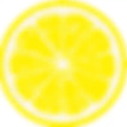 Servet 33x33cm silhouettes - lemon 12st