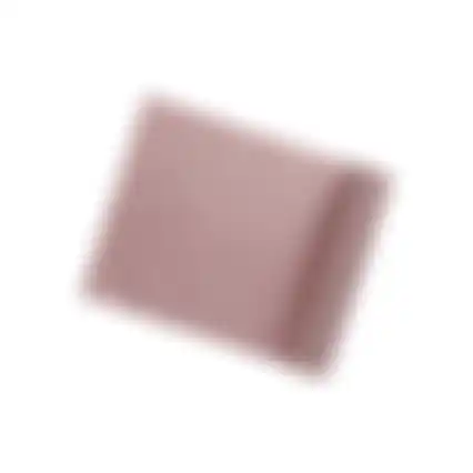 Loper velvet foil roze 28x300cm