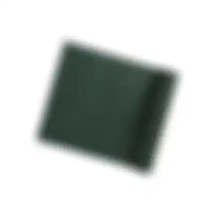 Loper velvet foil groen 28x300cm