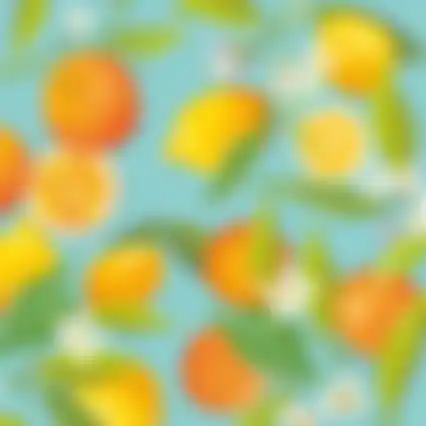 Servet 33x33cm lemon tree 20st