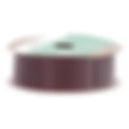 Lint organza 2cmx10M burgundy