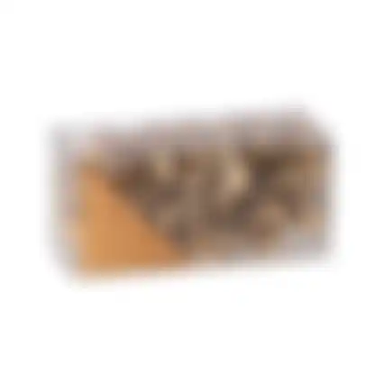 Exotische mix natuur goud 6x6x14 cm 6 assorti
