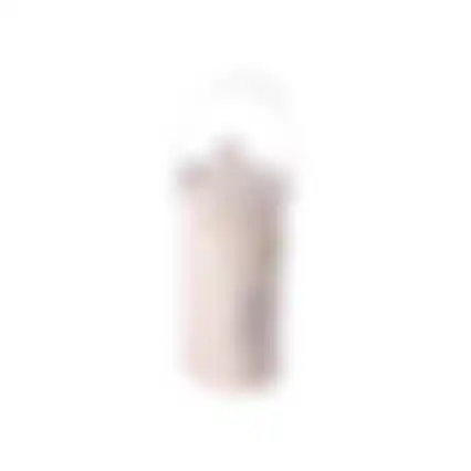 Gieter zink 46cm mat taupe