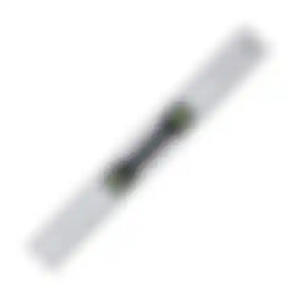Aftekenliniaal met waterpas 500mm Lotus