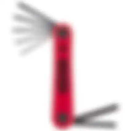 Inbussleutelset 7dlg opvouw 4-69-261