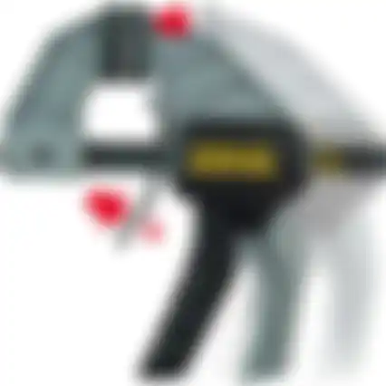 Eenhandklem middel 15cm FMHT0-83232 Stanley