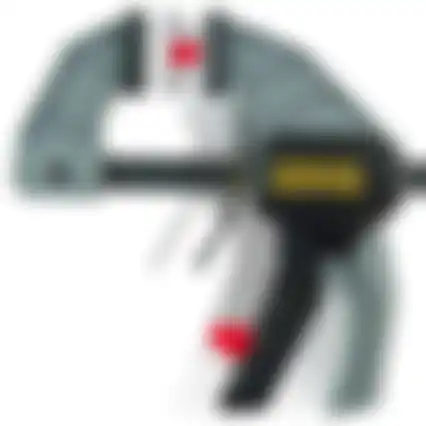 Eenhandklem middel 15cm FMHT0-83232 Stanley