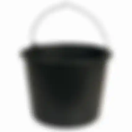 Bouwemmer 20L zwart Gripline