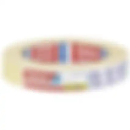 Afplakband uni 19mmx50M