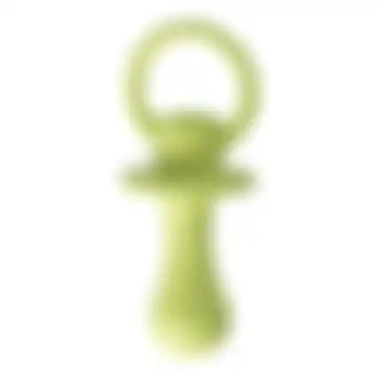 Hondenspeelgoed fopspeen rubber 12cm