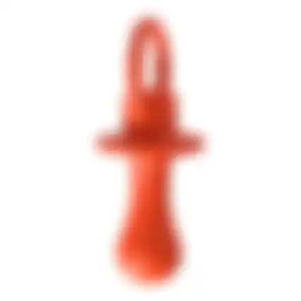 Hondenspeelgoed fopspeen rubber 12cm
