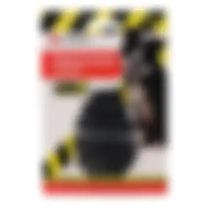 Speelgoed hond Champ roller zwart 8,5cm