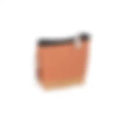 Poepzakhouder Croc Shoppi cognac