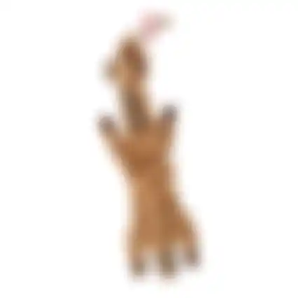 Hondenspeelgoed pluche giraffe 62cm