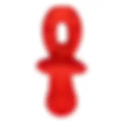 Hondenspeelgoed Fopspeen latex 17cm