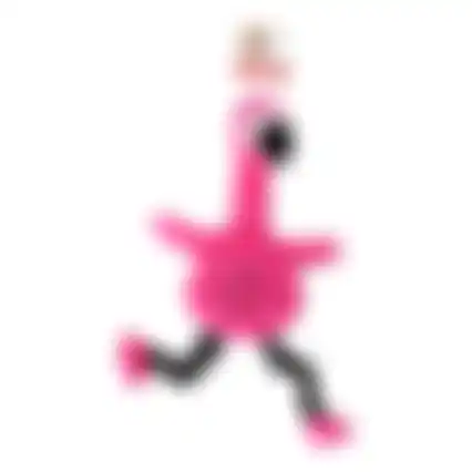 Speelgoed hond snack flamingo