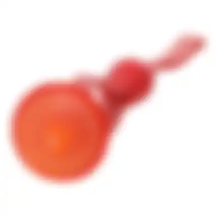 Speelgoed hond bal + touw toss small
