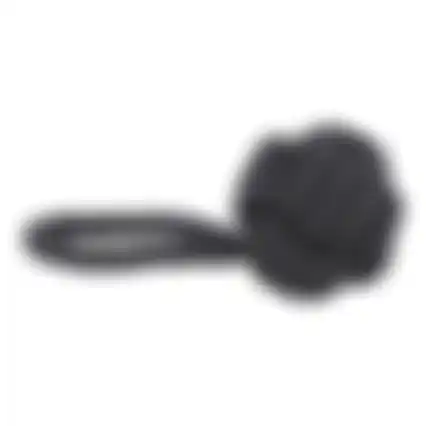 Hondenspeelgoed Ringo touw bal grijs D8,5cm 15mm 25cm FP