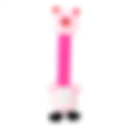 Speelgoed hond Necki varken plush roze 38x15x7cm FP