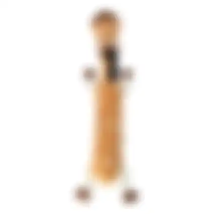 Hondenspeelgoed giraf bruin 19x57cm FP