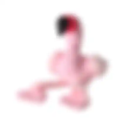 Hondenspeelgoed flamingo roze 16x35cm FP