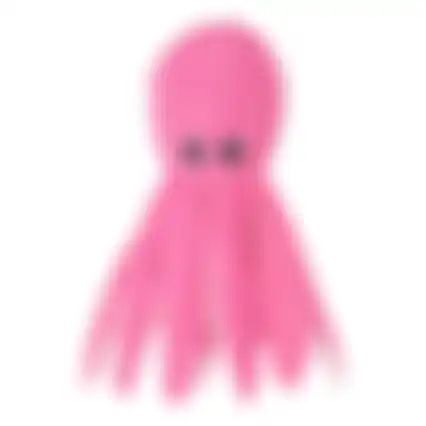 Hondenspeelgoed Ceano octopus roze 16x15x34cm FP