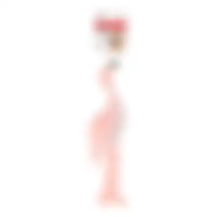 Speelgoed hond latex flamingo FP