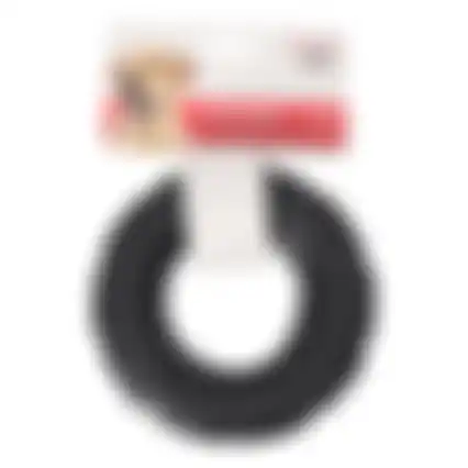 Speelgoed hond band rubber 14cm FP