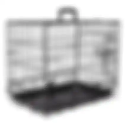 Draadkooi 1-Deur Zwart Friendly Pet