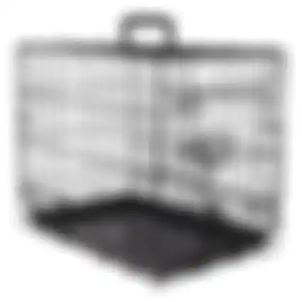 Draadkooi 1-Deur Zwart Friendly Pet