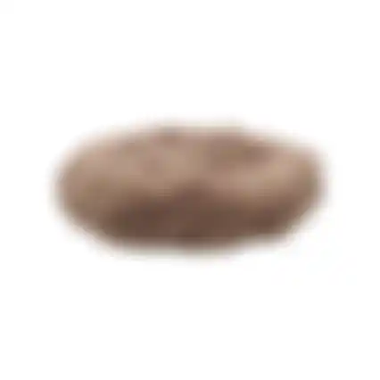 Dierenmand donut soft taupe 58cm