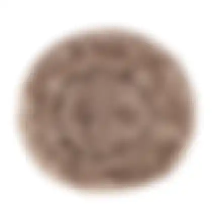 Dierenmand donut soft taupe 58cm