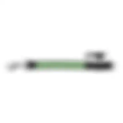 Looplijn verlengstuk+LED groen 39cm